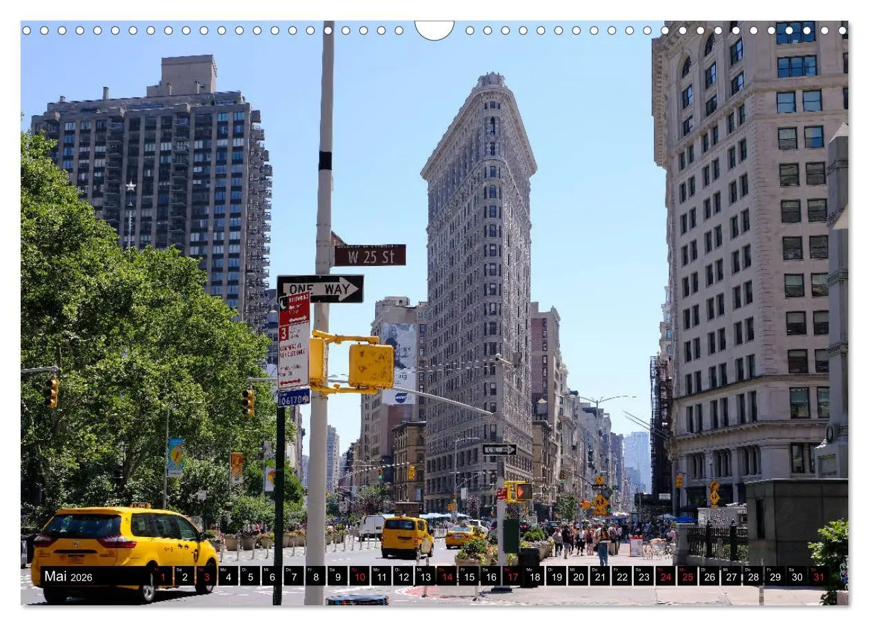 Bild: 9783457823927 | New York - 4 Tage unterwegs im Big Apple (Wandkalender 2026 DIN A3...