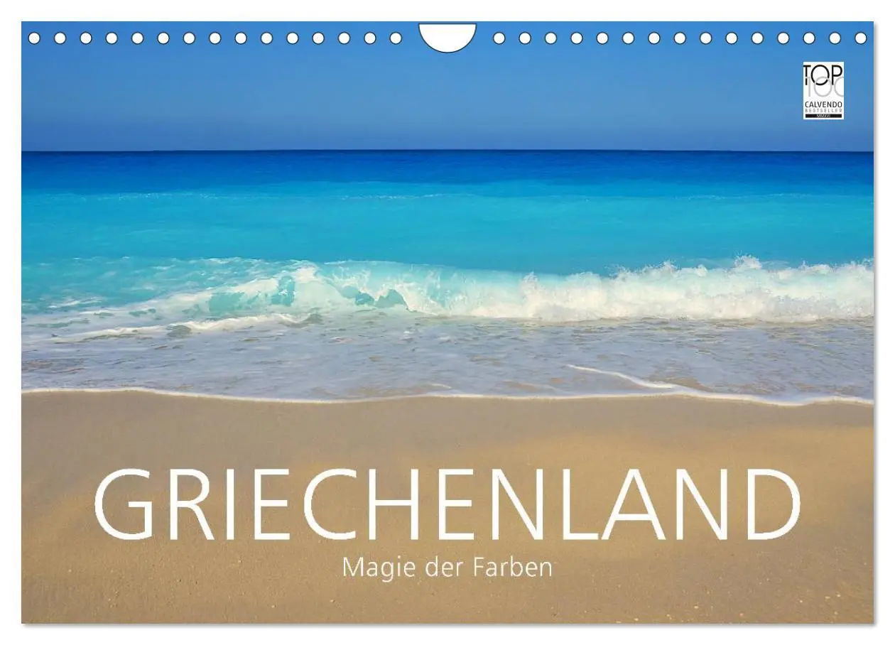 Cover: 9783457993927 | Griechenland - Magie der Farben (Wandkalender 2026 DIN A4 quer),...