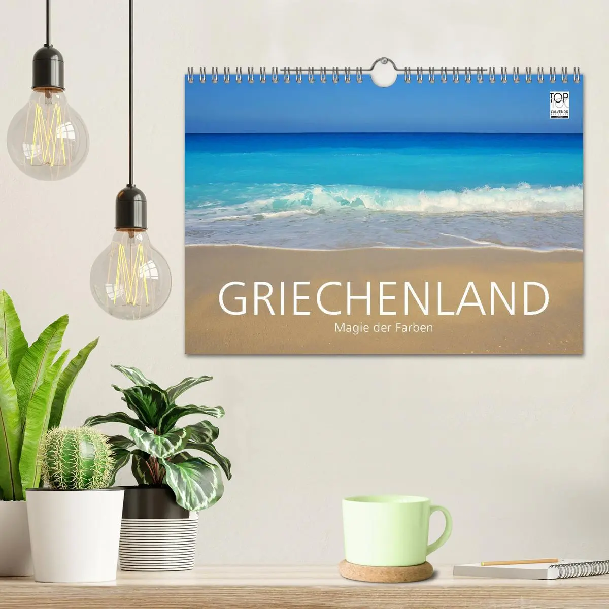 Bild: 9783457993927 | Griechenland - Magie der Farben (Wandkalender 2026 DIN A4 quer),...