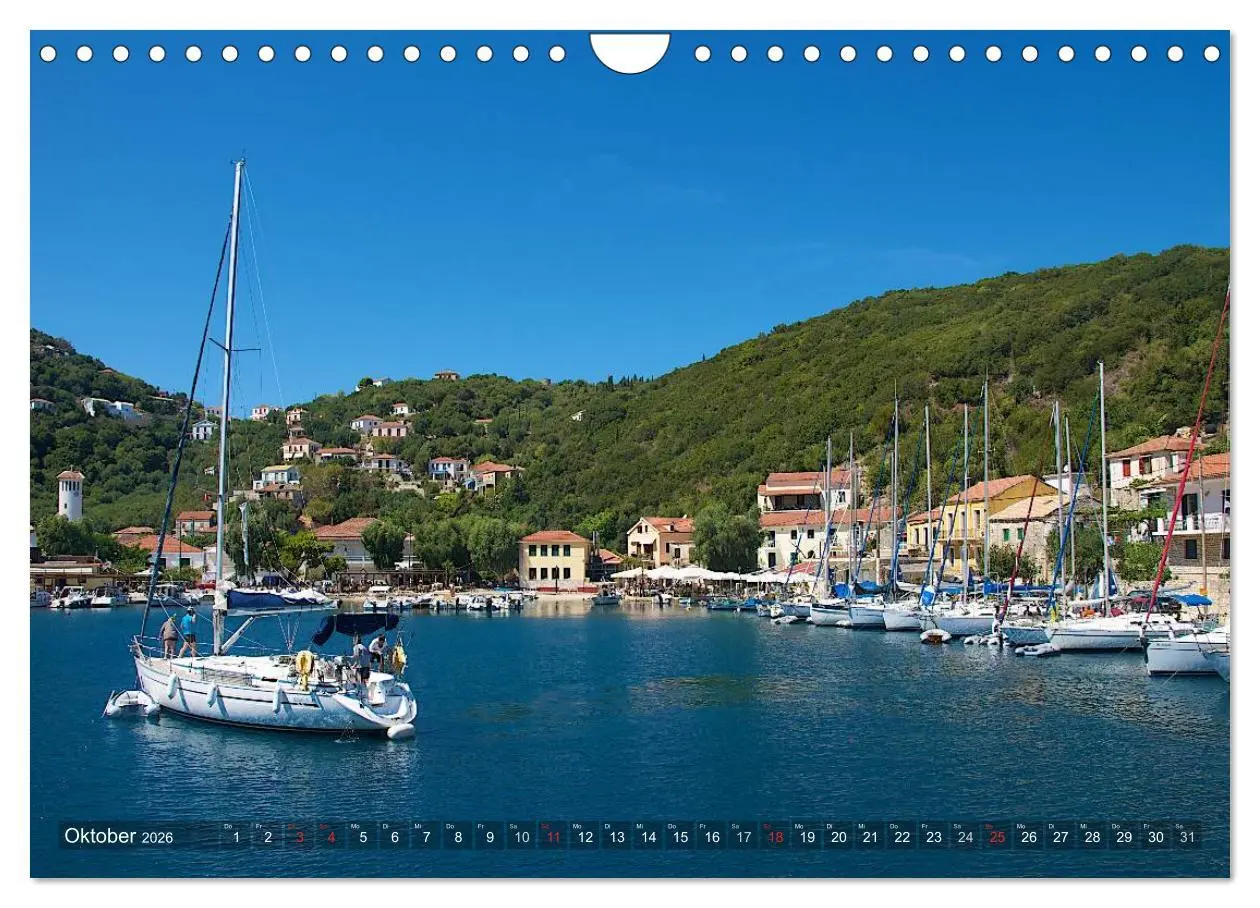 Bild: 9783457993927 | Griechenland - Magie der Farben (Wandkalender 2026 DIN A4 quer),...