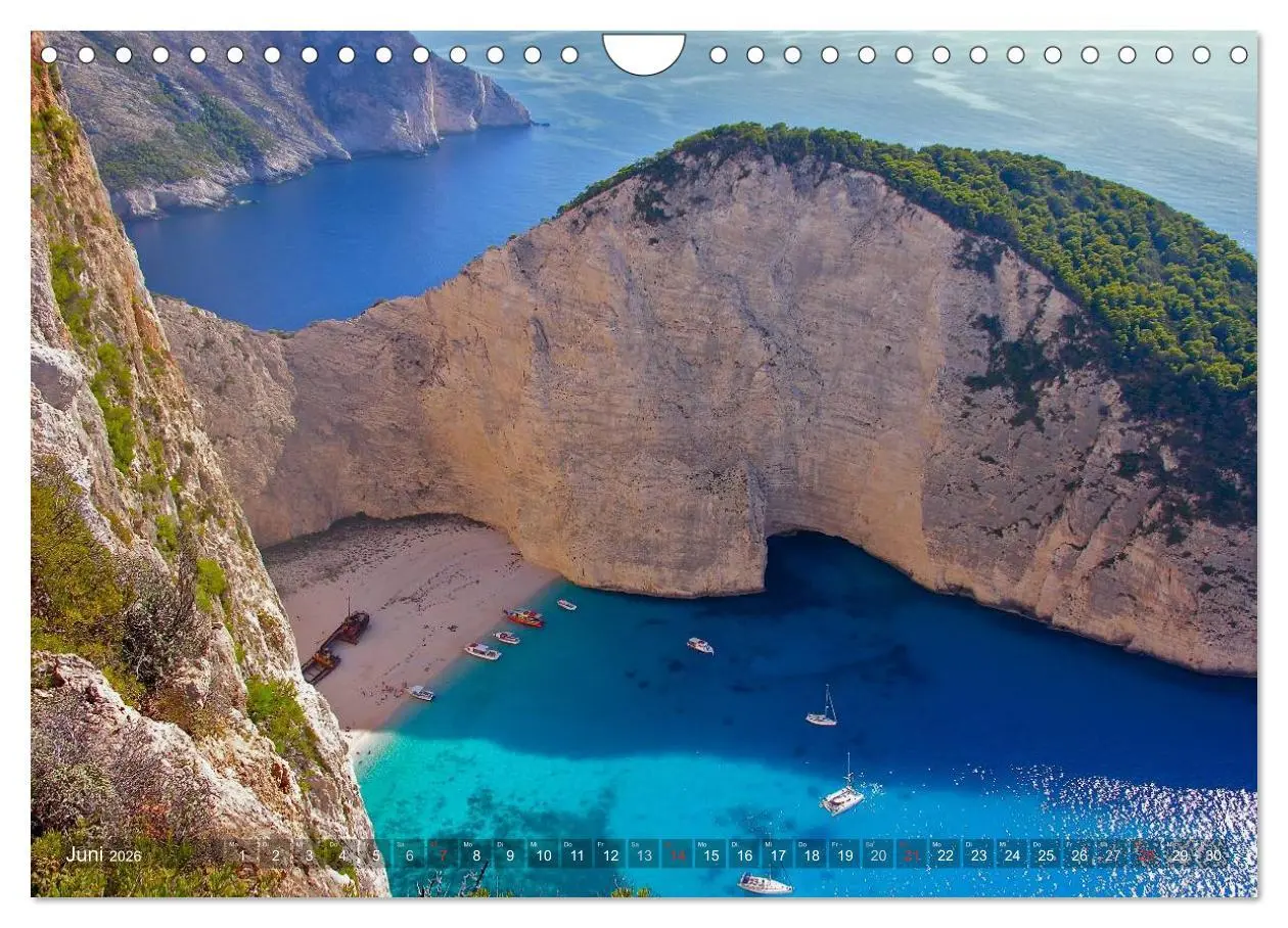 Bild: 9783457993927 | Griechenland - Magie der Farben (Wandkalender 2026 DIN A4 quer),...