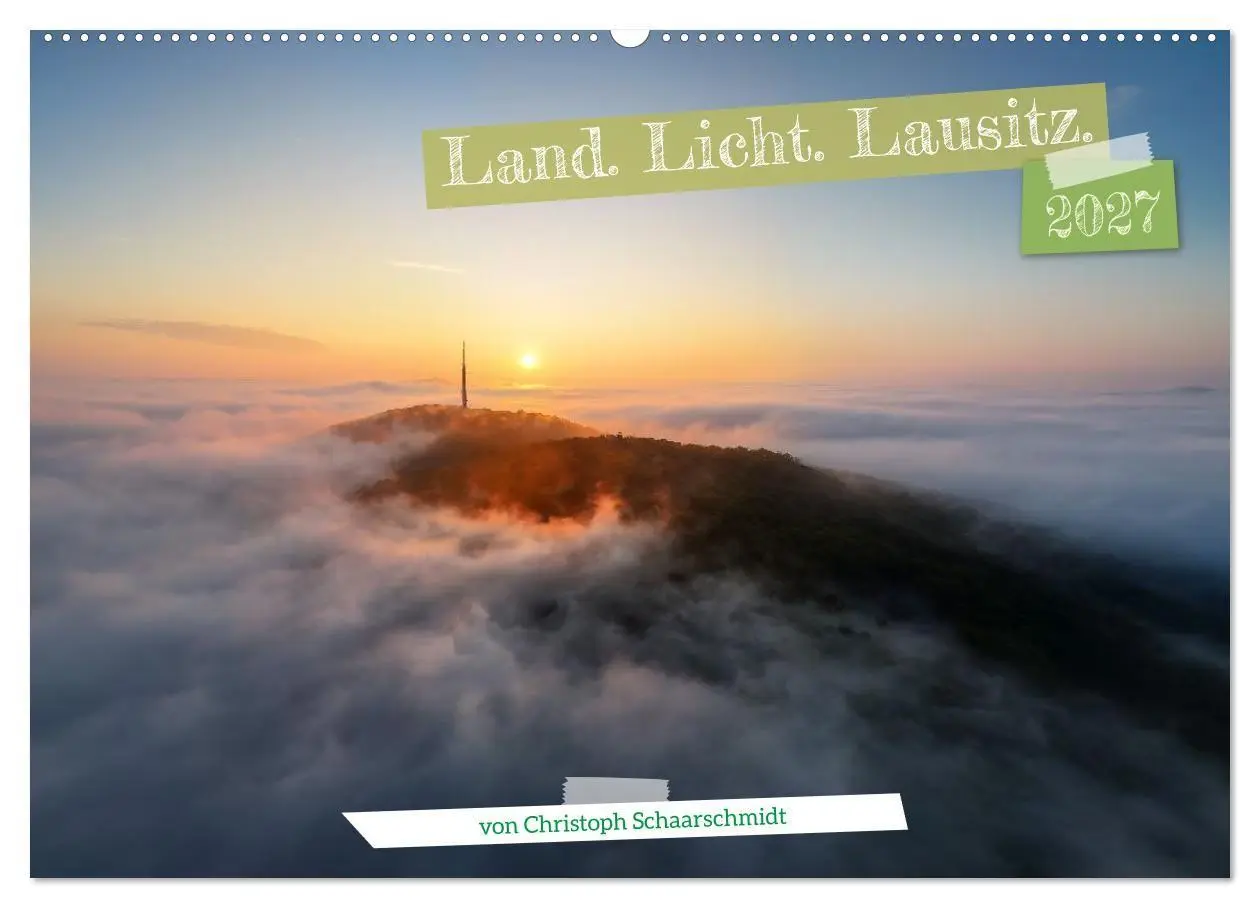 Cover: 9783516843927 | Land. Licht. Lausitz. (Wandkalender 2027 DIN A2 quer), CALVENDO...