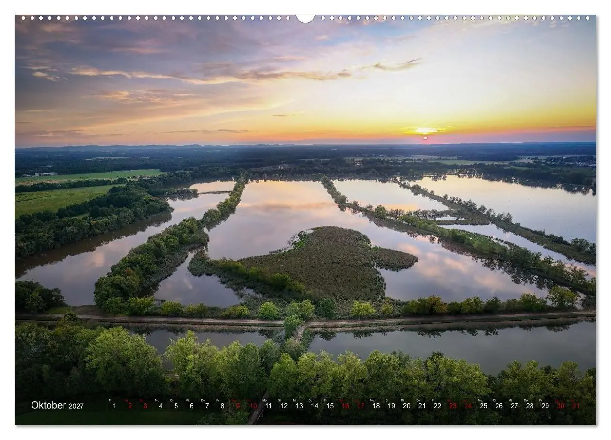 Bild: 9783516843927 | Land. Licht. Lausitz. (Wandkalender 2027 DIN A2 quer), CALVENDO...
