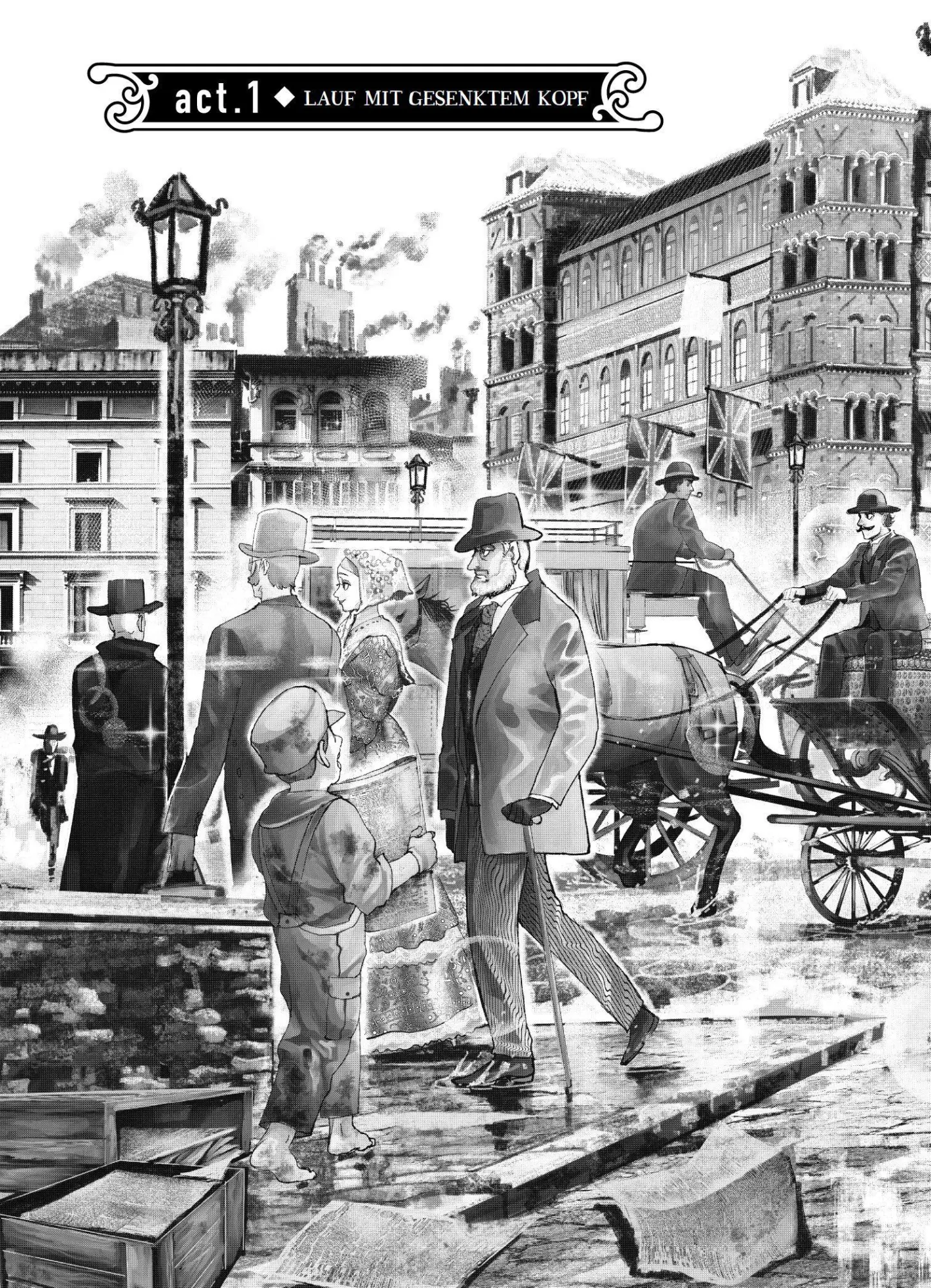 Bild: 9783741643927 | Gaslight Stray Dog Detectives 01 | Yugo Aosaki (u. a.) | Taschenbuch