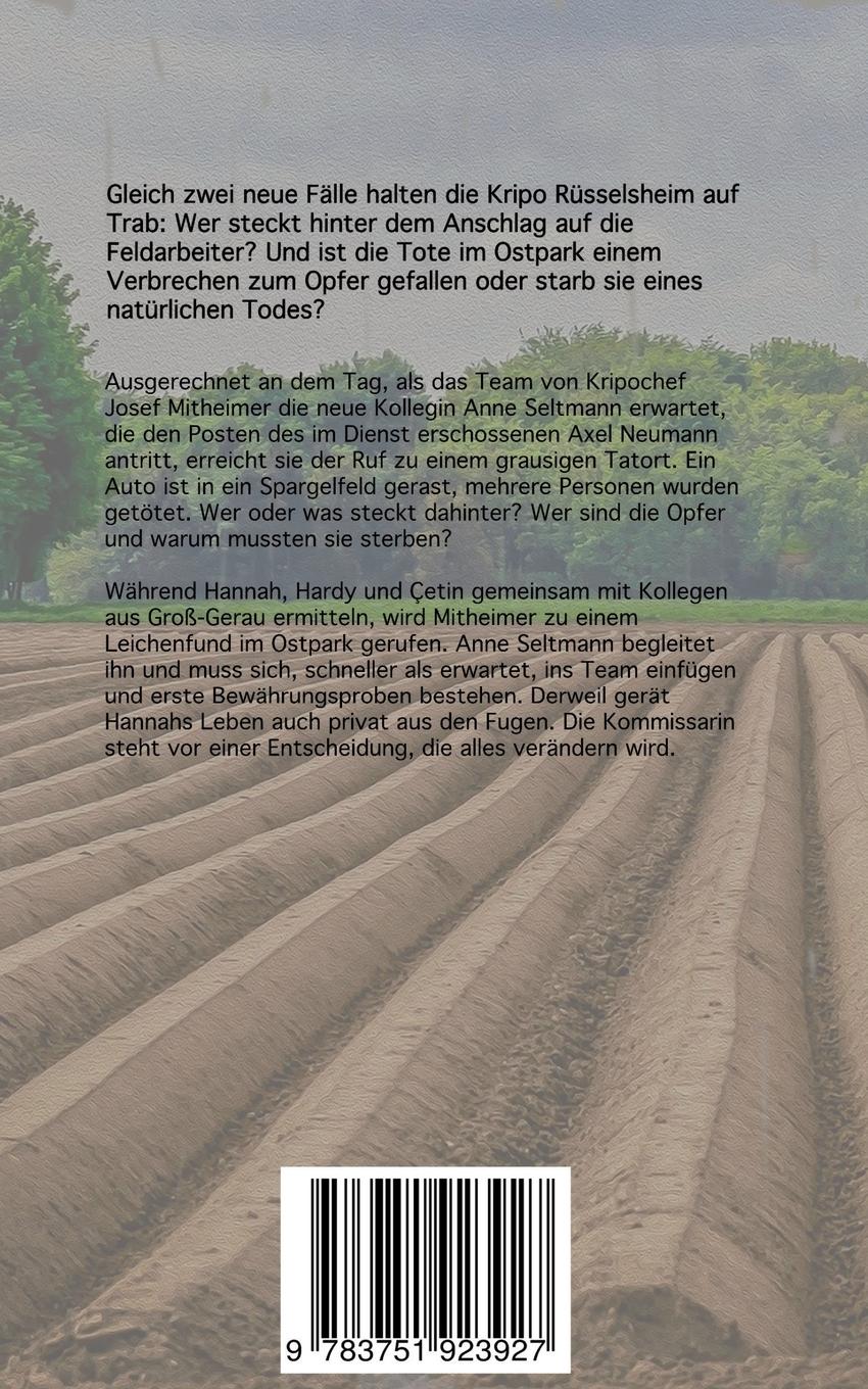 Rückseite: 9783751923927 | Spargeltod | Rhein-Main-Krimi 4 | Sandra Hausser | Taschenbuch | 2020