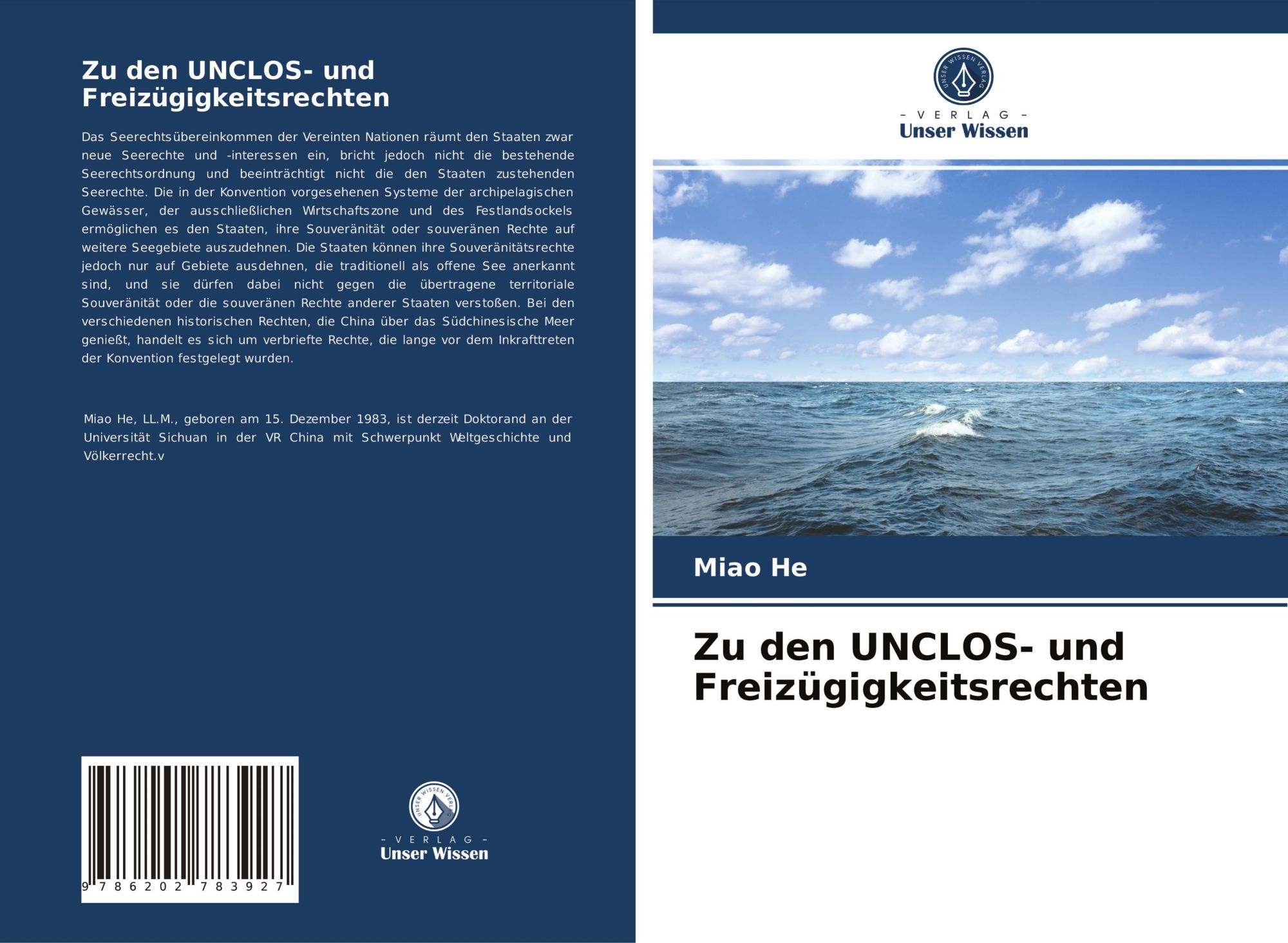Cover: 9786202783927 | Zu den UNCLOS- und Freizügigkeitsrechten | Miao He | Taschenbuch