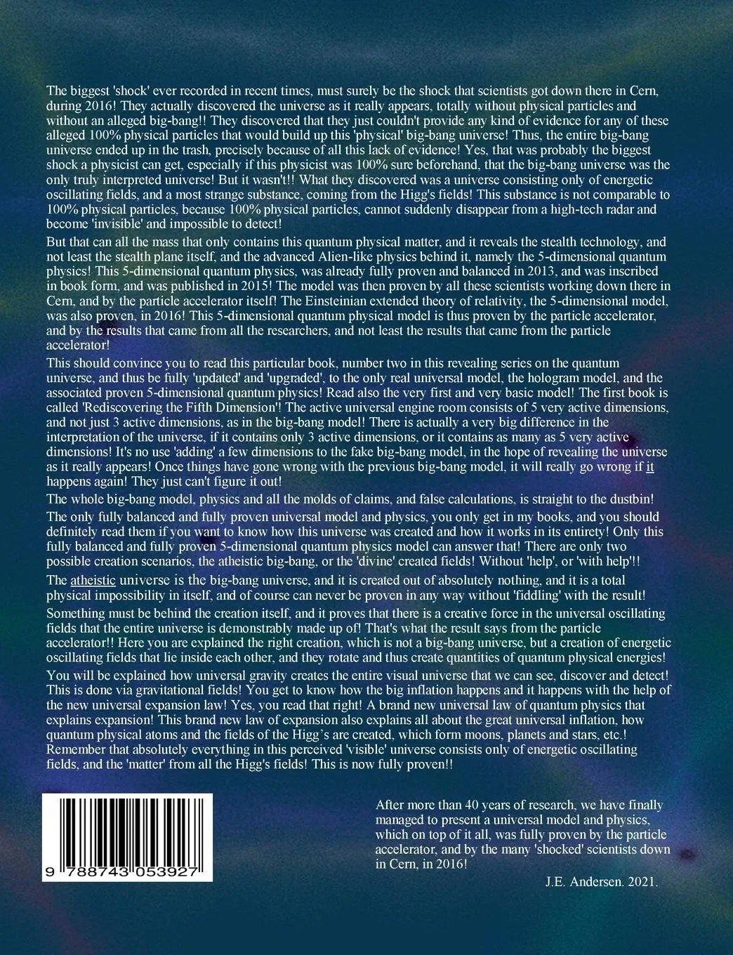 Rückseite: 9788743053927 | The two tracks! Particle or Wave? | Jan Edvin Andersen | Taschenbuch