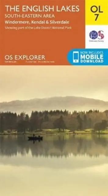 Cover: 9780319264027 | The English Lakes South-Eastern Area | Windermere, Kendal &amp; Silverdale