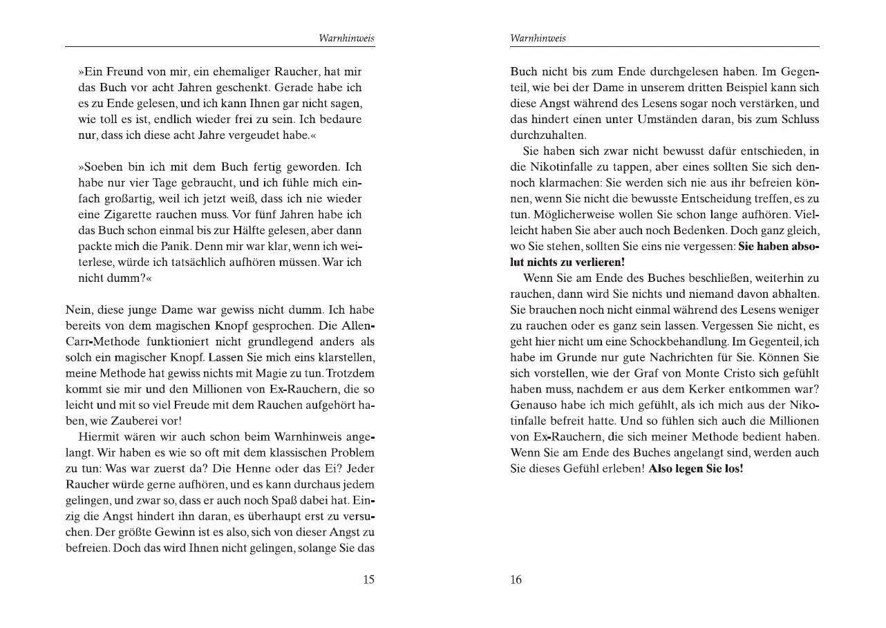 Bild: 9783442174027 | Endlich Nichtraucher! | Allen Carr | Taschenbuch | 280 S. | Deutsch