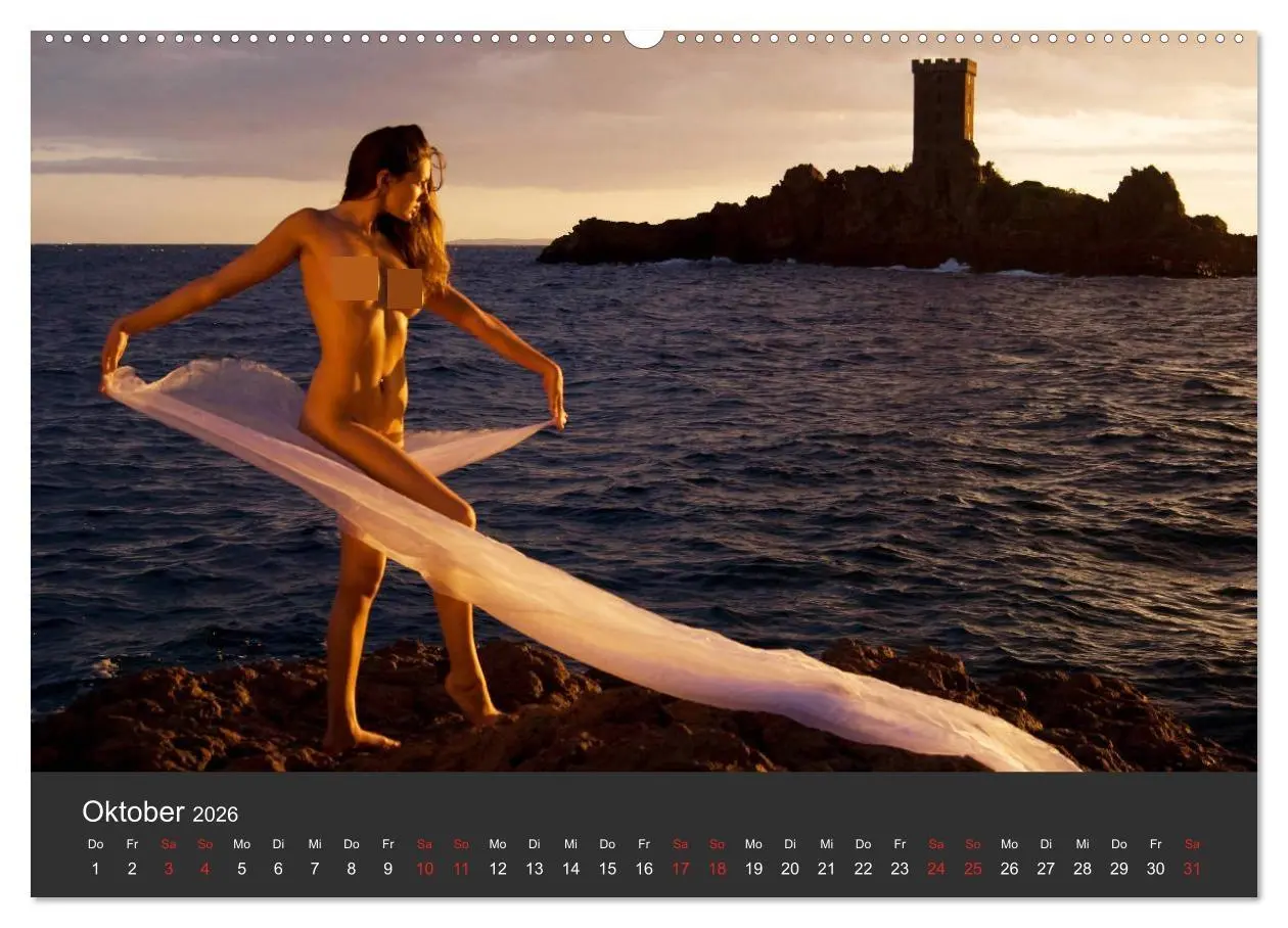 Bild: 9783457714027 | Aktfotografie am Meer (hochwertiger Premium Wandkalender 2026 DIN...