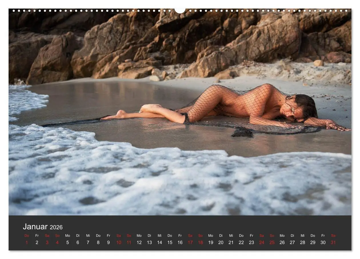 Bild: 9783457714027 | Aktfotografie am Meer (hochwertiger Premium Wandkalender 2026 DIN...