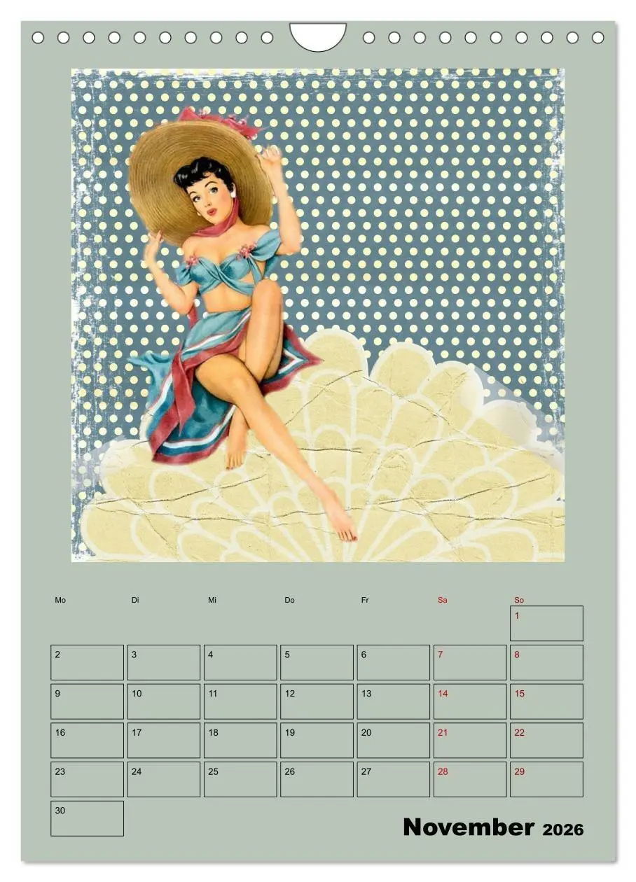 Bild: 9783516354027 | Retro Kult Pin-up-Girls (Wandkalender 2026 DIN A4 hoch), CALVENDO...