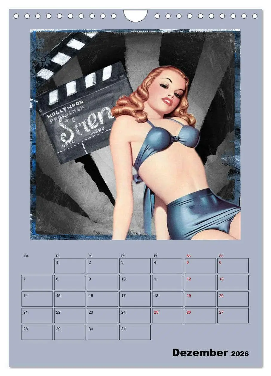 Bild: 9783516354027 | Retro Kult Pin-up-Girls (Wandkalender 2026 DIN A4 hoch), CALVENDO...