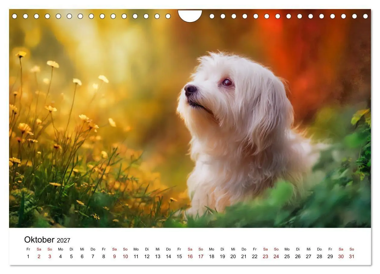 Bild: 9783516804027 | Kleine weiße Wunder - ein Jahr mit Maltesern (Wandkalender 2027 DIN...