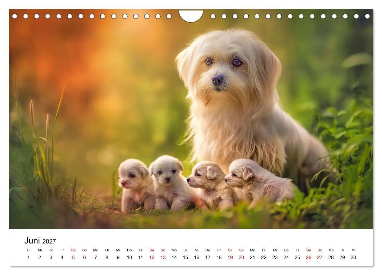 Bild: 9783516804027 | Kleine weiße Wunder - ein Jahr mit Maltesern (Wandkalender 2027 DIN...