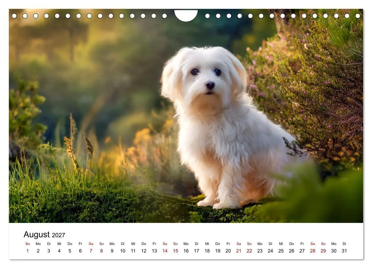 Bild: 9783516804027 | Kleine weiße Wunder - ein Jahr mit Maltesern (Wandkalender 2027 DIN...