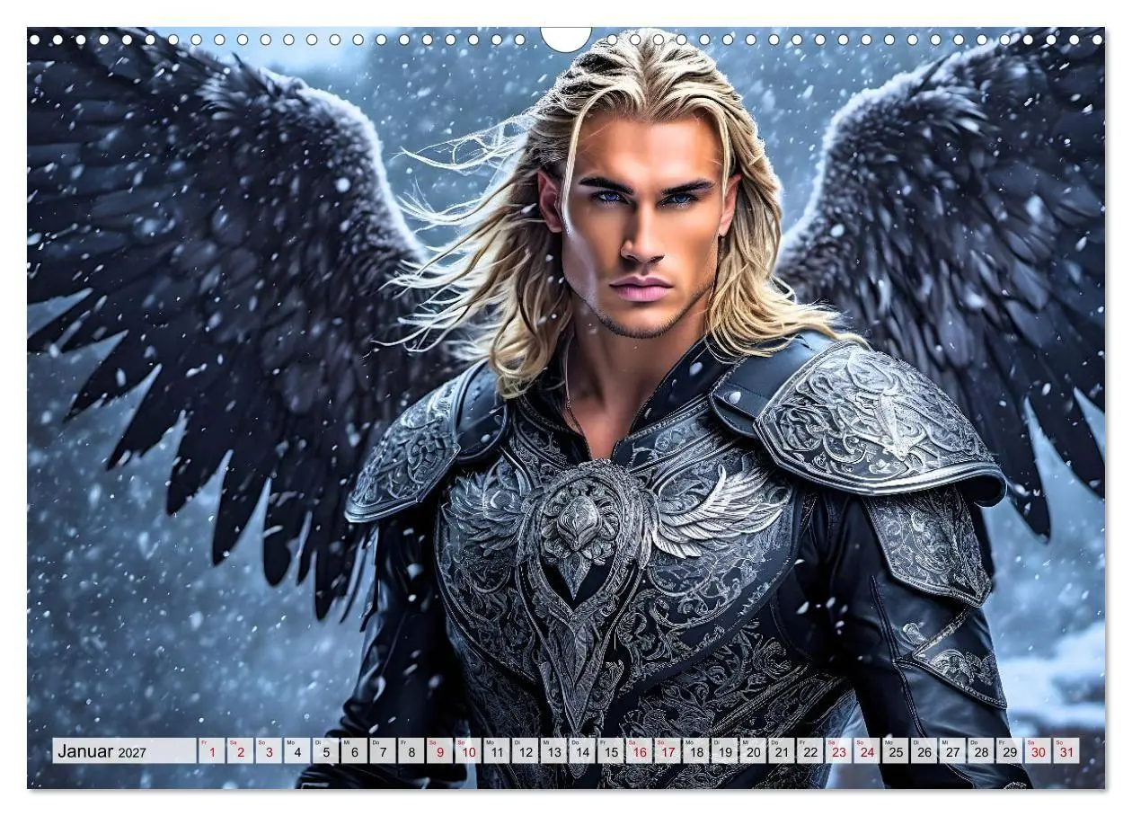 Bild: 9783569204027 | Engel - Kämpfer gegen das Böse (Wandkalender 2027 DIN A3 quer),...