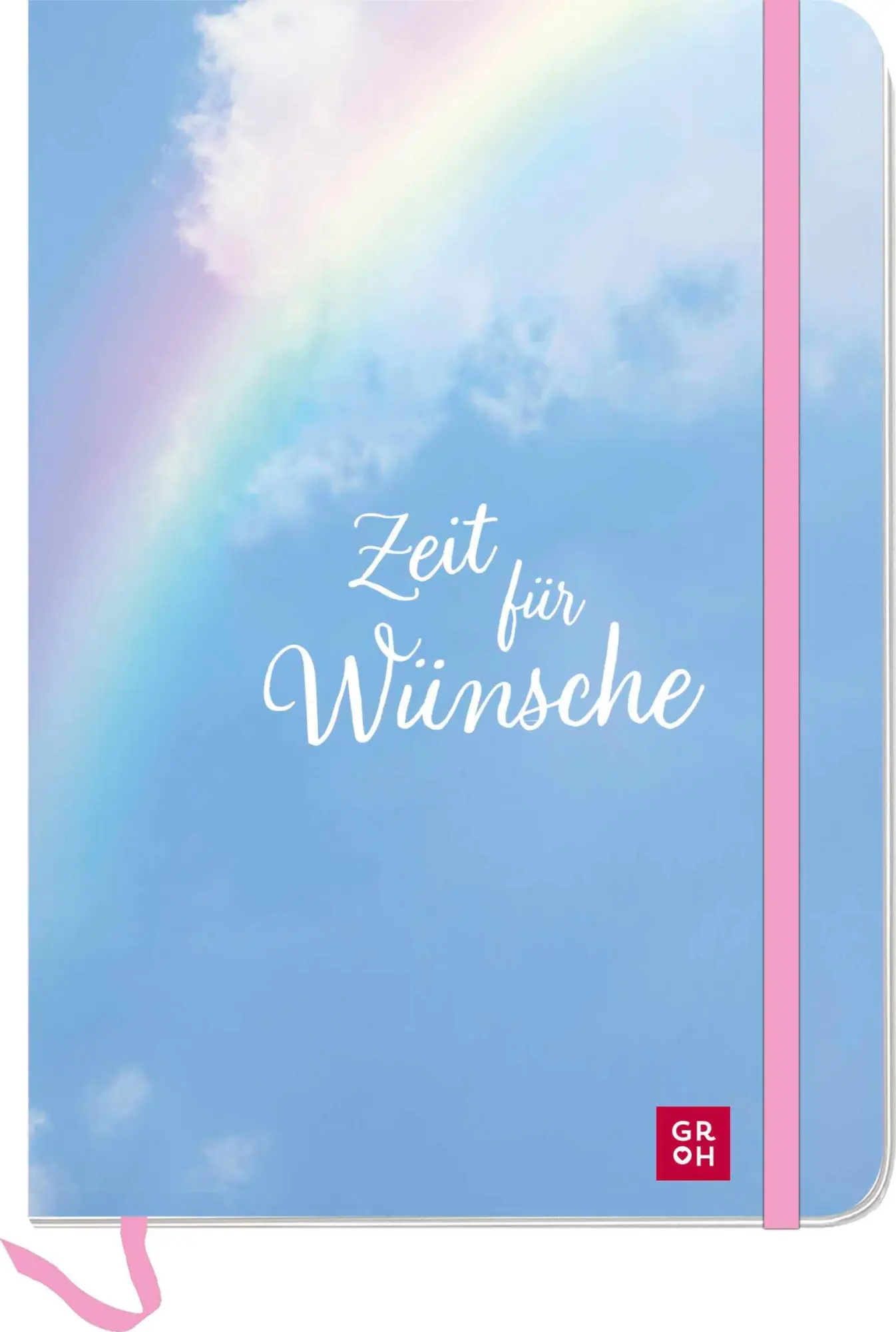 Cover: 4036442014127 | Notizbuch Zeit für Wünsche Regenbogen | Groh Verlag | Notizbuch | 2025