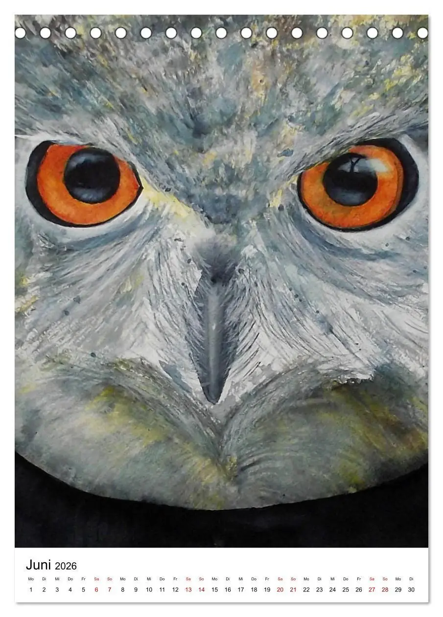 Bild: 9783516414127 | Tiere in Aquarell 2026 - von Ruth Trinczek (Tischkalender 2026 DIN...