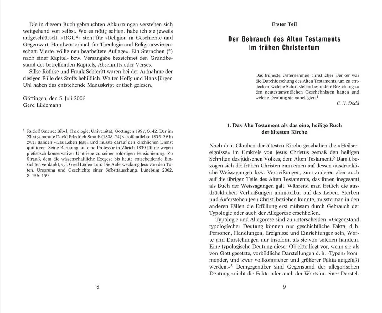 Bild: 9783866744127 | Altes Testament und christliche Kirche | Versuch der Aufklärung | Buch