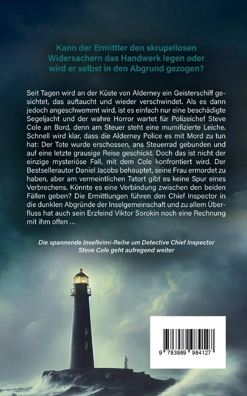Rückseite: 9783989984127 | Die Klippen Ein spannender Küstenkrimi um den Ermittler Steve Cole