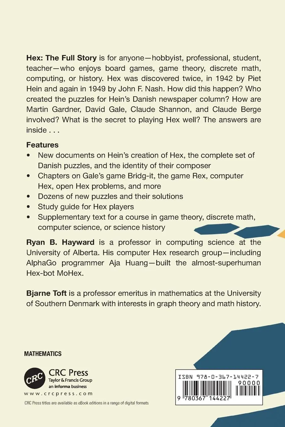 Rückseite: 9780367144227 | Hex | The Full Story | Ryan B. Hayward (u. a.) | Taschenbuch | 2019