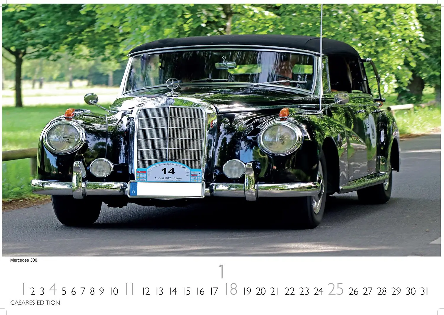 Bild: 9781835244227 | Mercedes Classic Cars 2026 L 35x50cm | Kalender | 14 S. | Deutsch