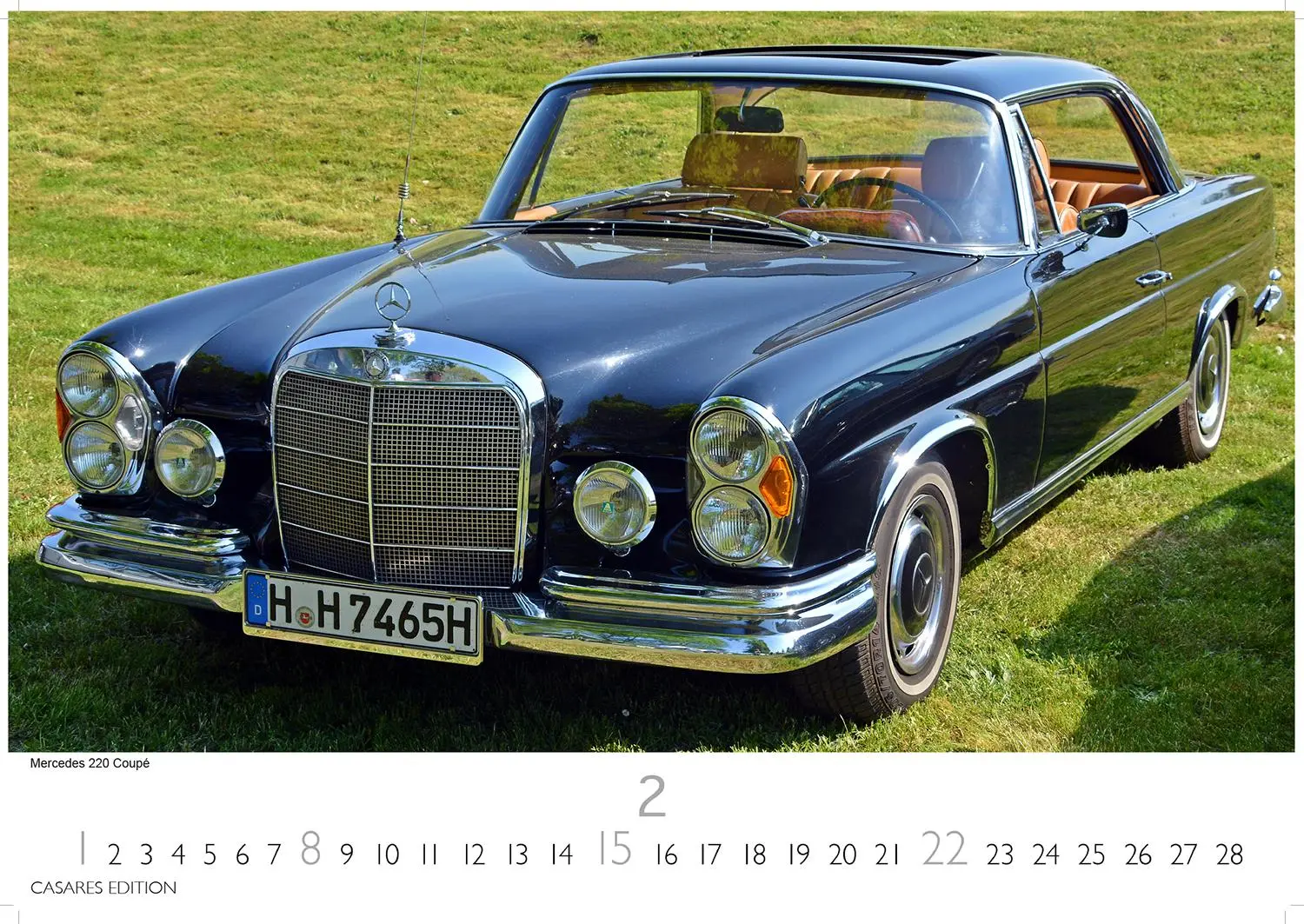 Bild: 9781835244227 | Mercedes Classic Cars 2026 L 35x50cm | Kalender | 14 S. | Deutsch