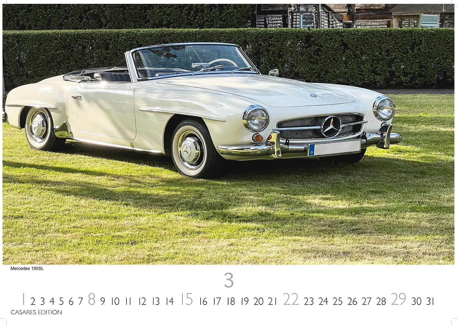 Bild: 9781835244227 | Mercedes Classic Cars 2026 L 35x50cm | Kalender | 14 S. | Deutsch