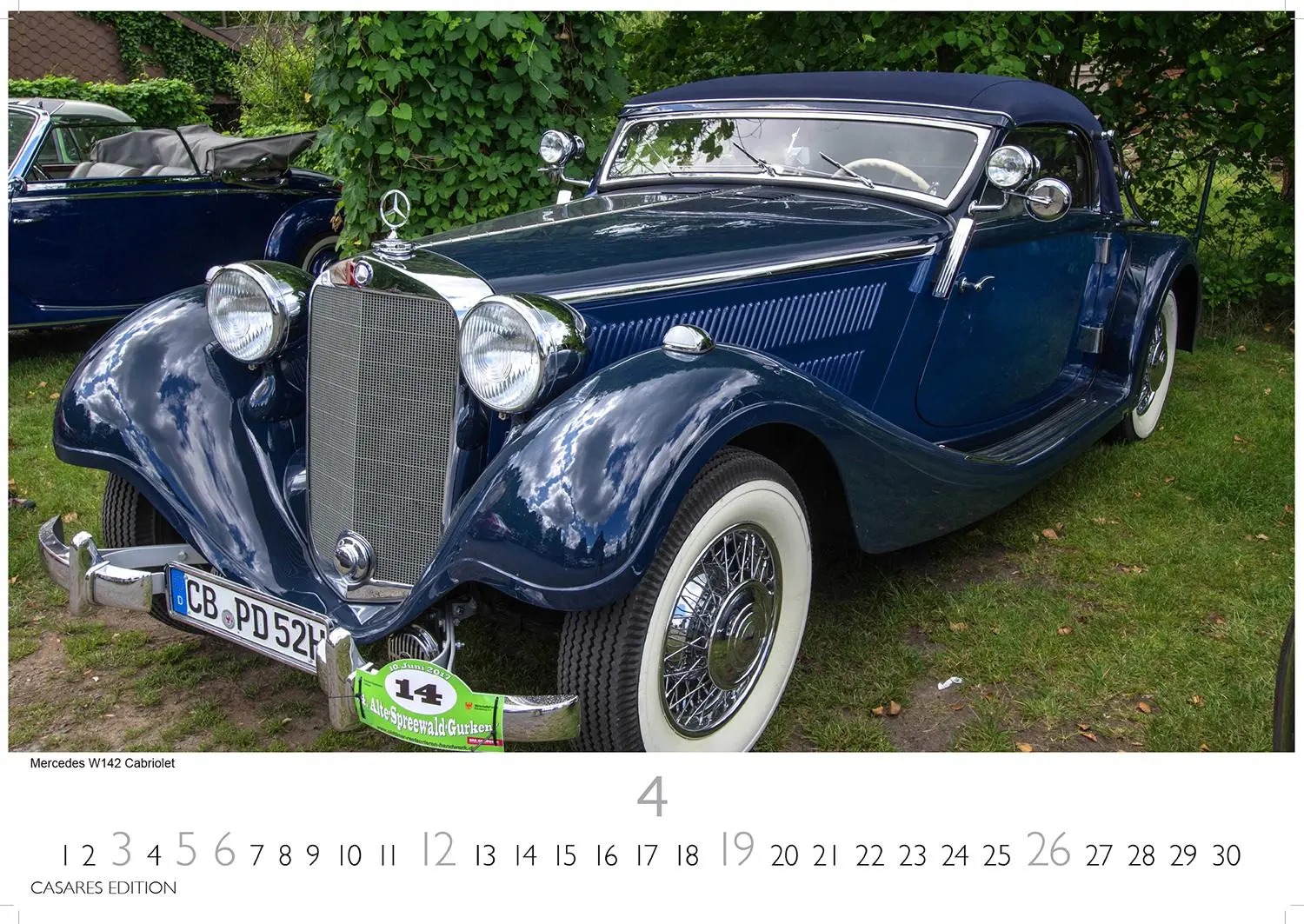 Bild: 9781835244227 | Mercedes Classic Cars 2026 L 35x50cm | Kalender | 14 S. | Deutsch