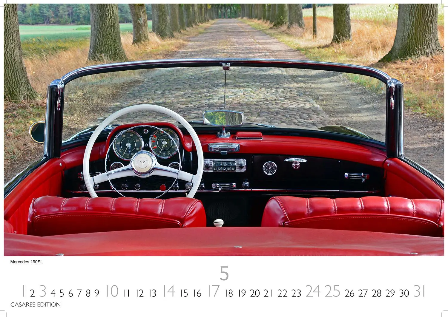 Bild: 9781835244227 | Mercedes Classic Cars 2026 L 35x50cm | Kalender | 14 S. | Deutsch