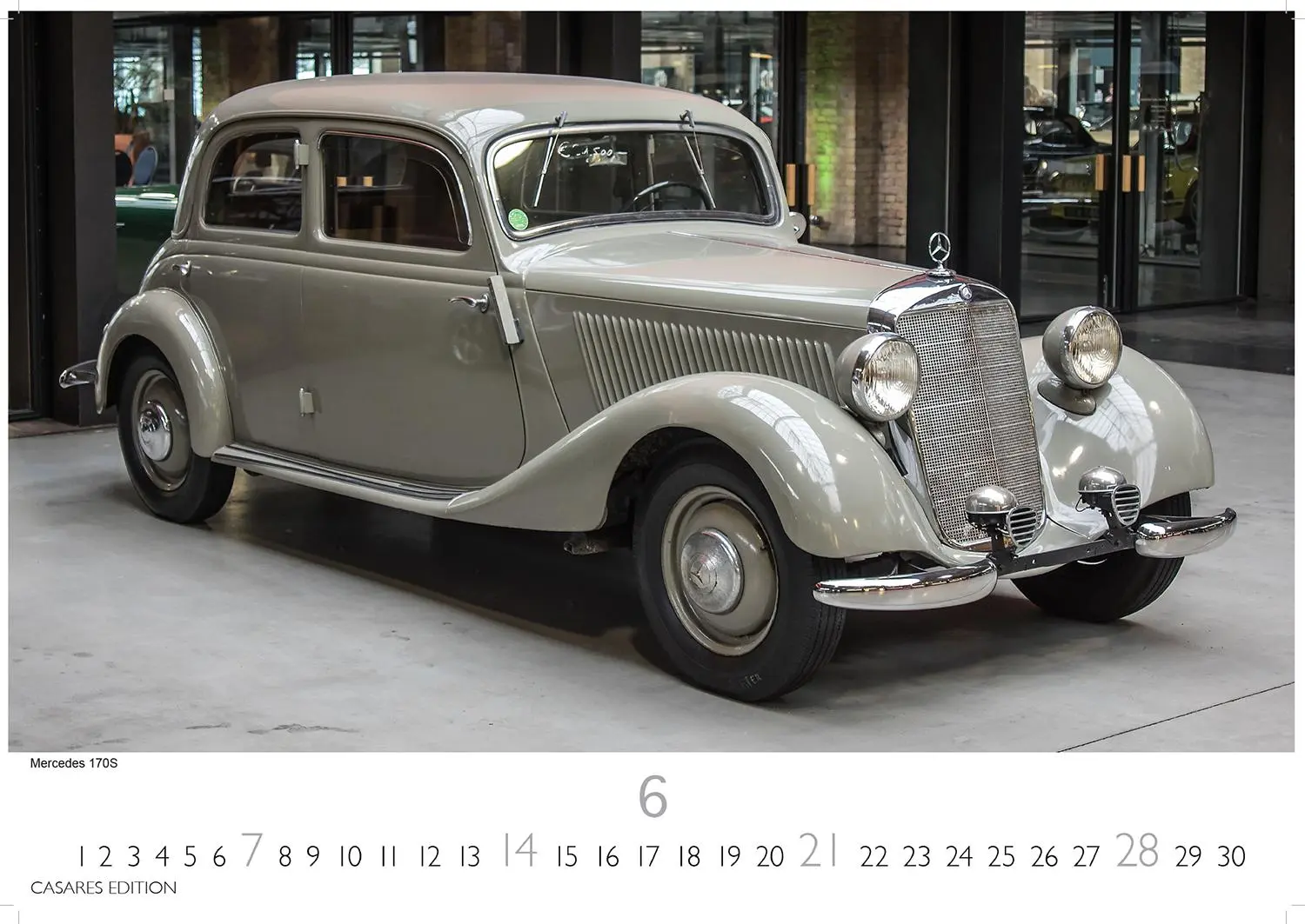 Bild: 9781835244227 | Mercedes Classic Cars 2026 L 35x50cm | Kalender | 14 S. | Deutsch