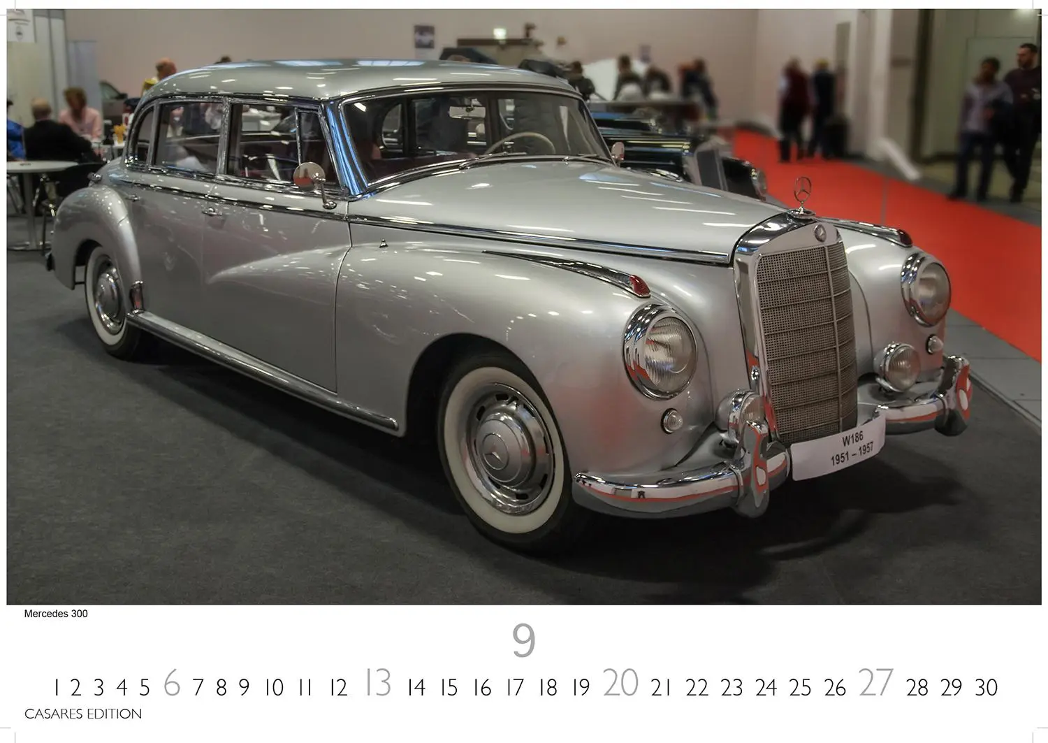 Bild: 9781835244227 | Mercedes Classic Cars 2026 L 35x50cm | Kalender | 14 S. | Deutsch