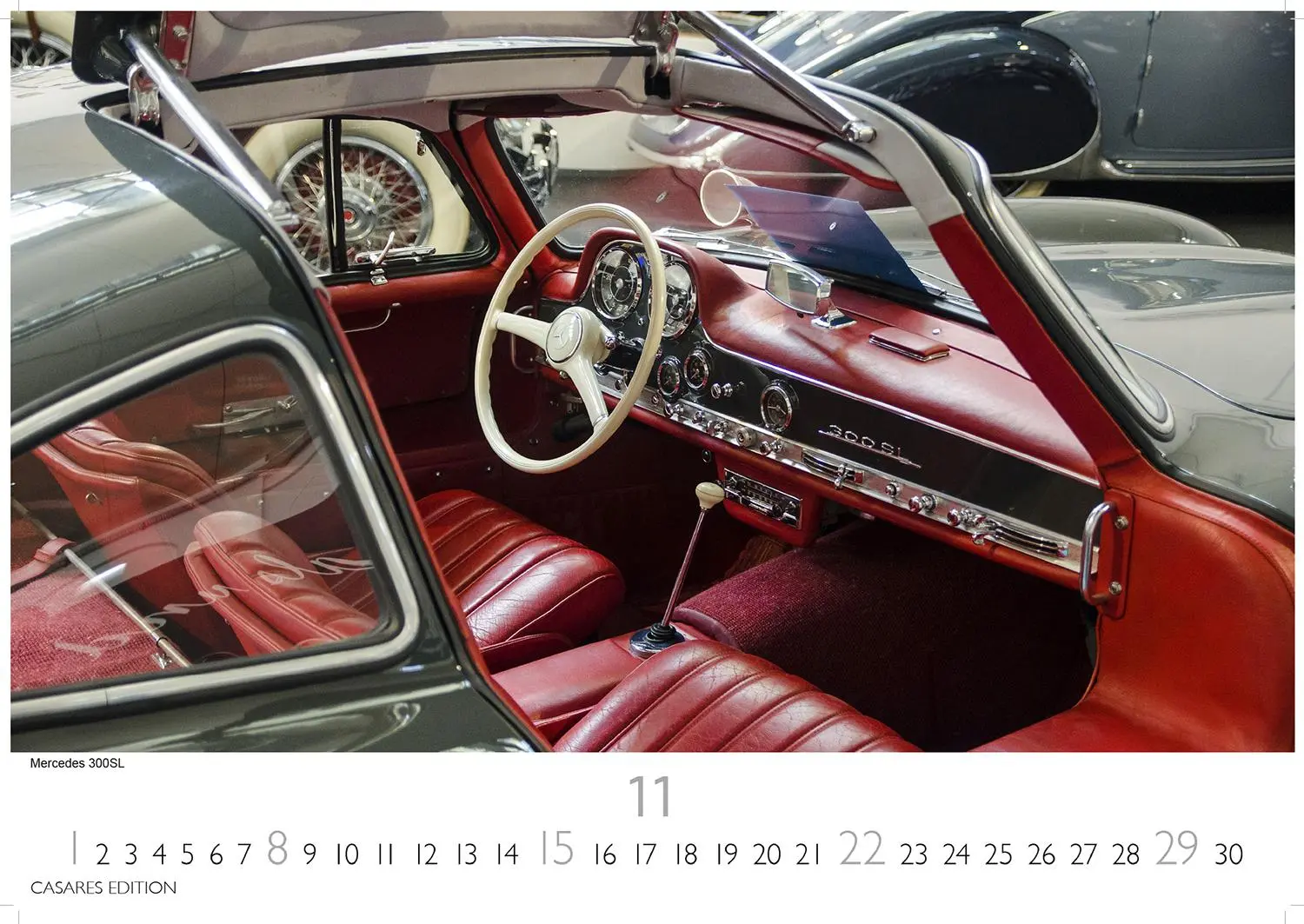 Bild: 9781835244227 | Mercedes Classic Cars 2026 L 35x50cm | Kalender | 14 S. | Deutsch