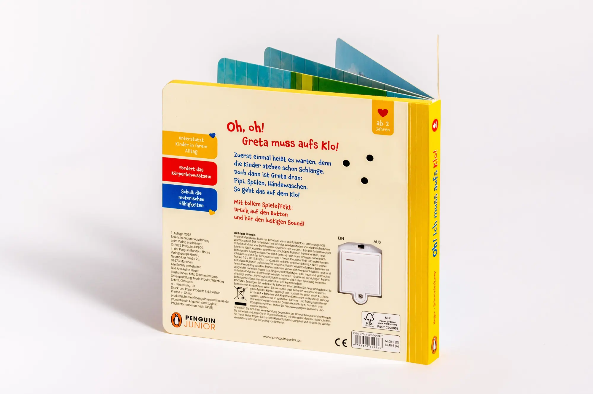 Bild: 9783328304227 | Oh! Ich muss aufs Klo! | Ann-Katrin Heger | Buch | 10 S. | Deutsch