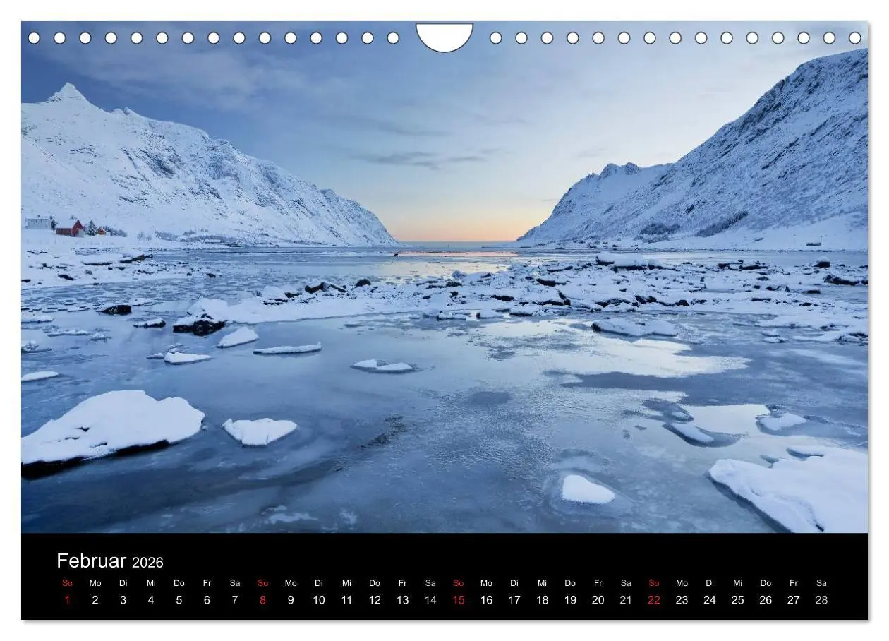 Bild: 9783516024227 | Traumziel Norwegen 2026 (Wandkalender 2026 DIN A4 quer), CALVENDO...
