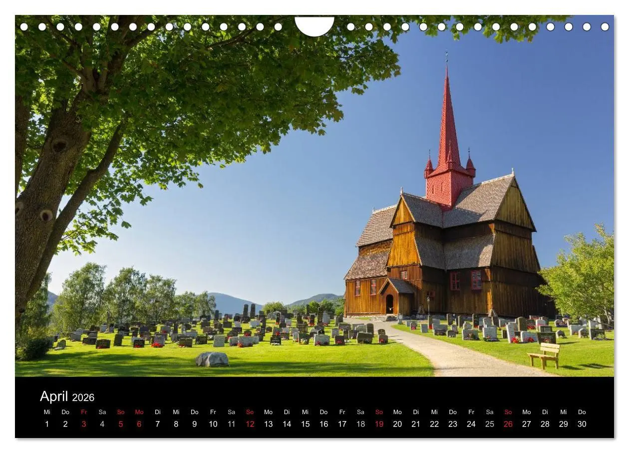 Bild: 9783516024227 | Traumziel Norwegen 2026 (Wandkalender 2026 DIN A4 quer), CALVENDO...