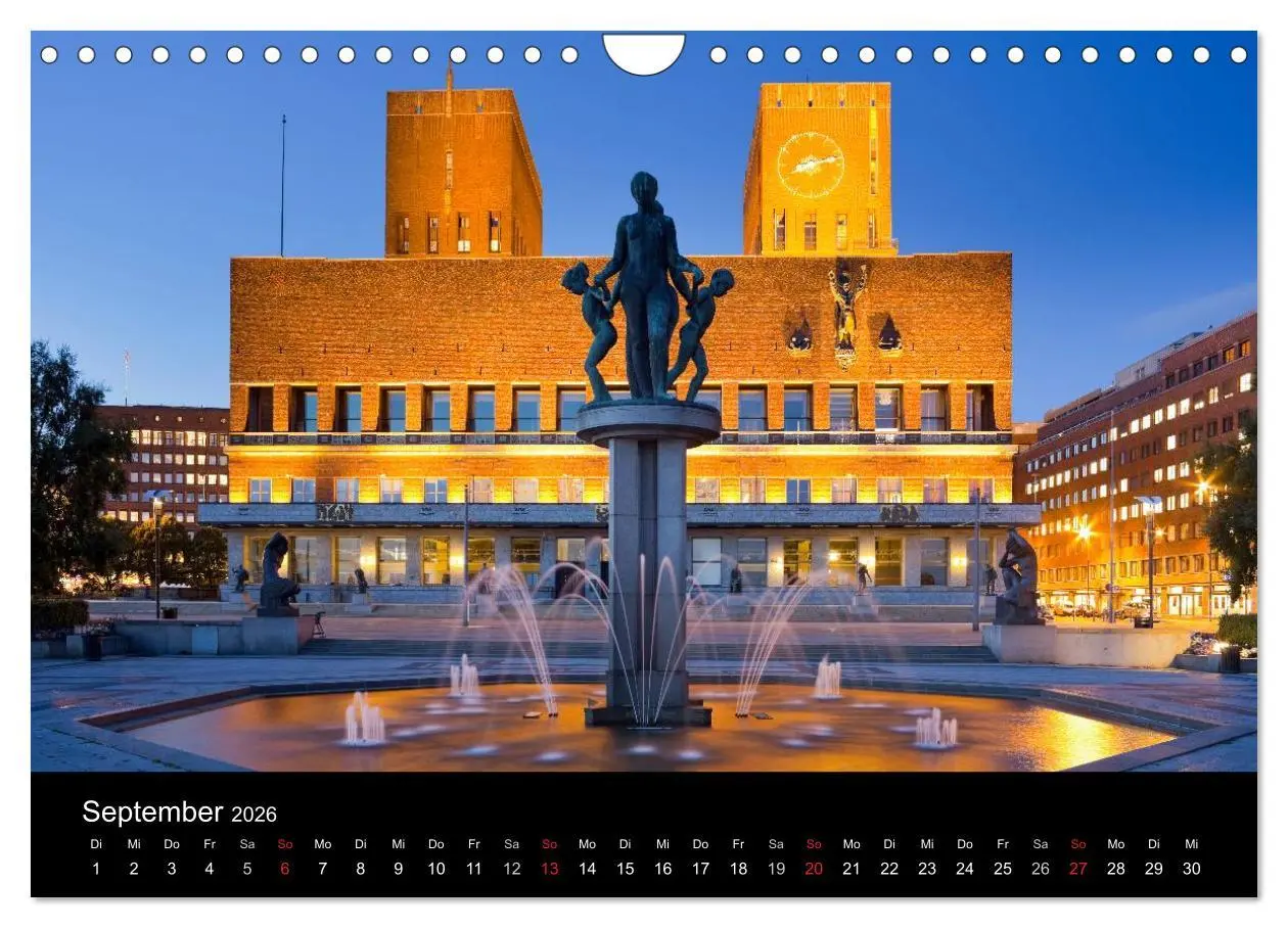 Bild: 9783516024227 | Traumziel Norwegen 2026 (Wandkalender 2026 DIN A4 quer), CALVENDO...