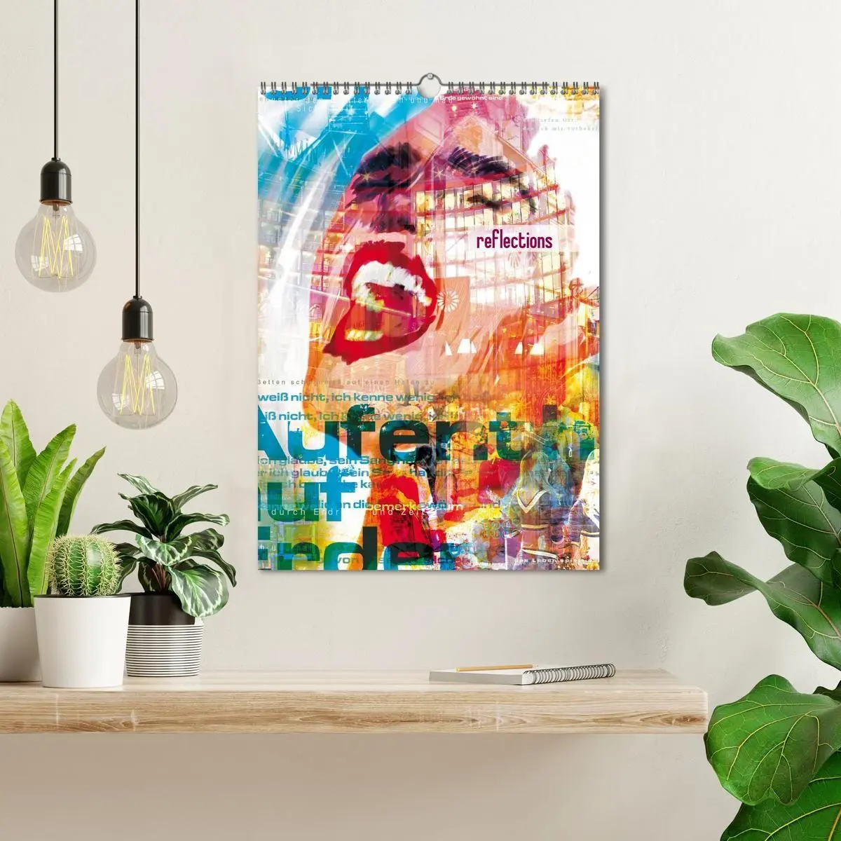 Bild: 9783594244227 | reflections (Wandkalender 2027 DIN A3 hoch), CALVENDO Monatskalender