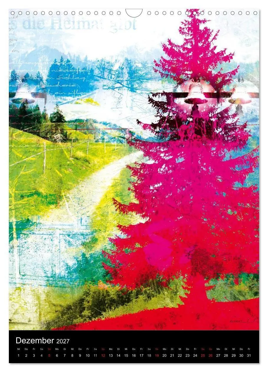 Bild: 9783594244227 | reflections (Wandkalender 2027 DIN A3 hoch), CALVENDO Monatskalender