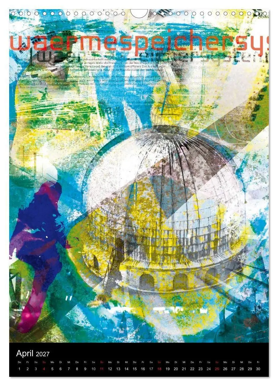 Bild: 9783594244227 | reflections (Wandkalender 2027 DIN A3 hoch), CALVENDO Monatskalender