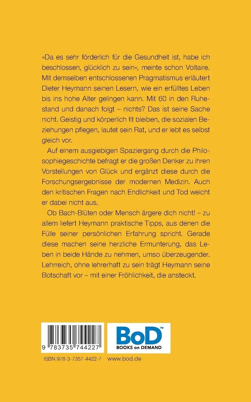 Rückseite: 9783735744227 | Fröhlich altern | Nützliche Tipps für ein erfülltes Leben | Heymann