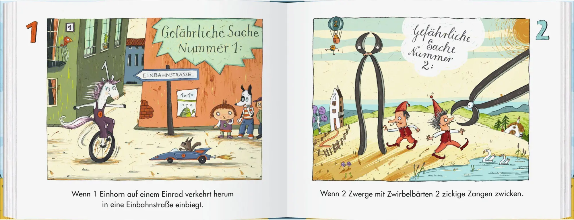 Bild: 9783836964227 | Gefährliche Sachen zum Zählen und Lachen | Von 1 bis 20 | Kulot | Buch