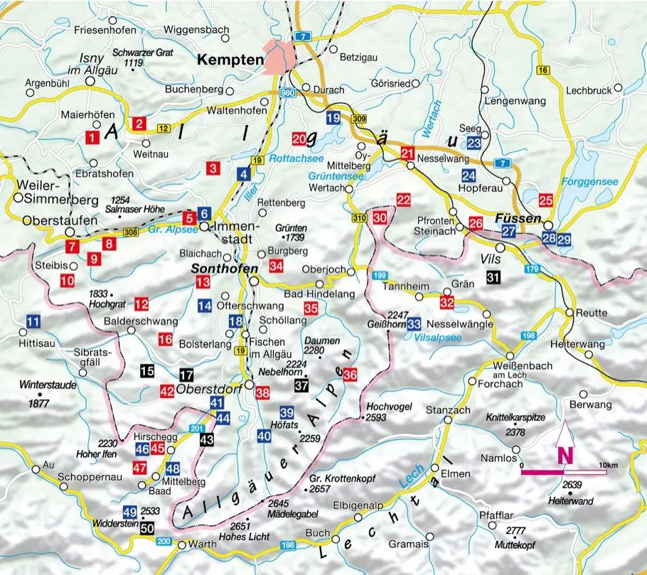 Bild: 9783862464227 | Leichte Wanderungen im Allgäu | 50 Touren zwischen Bodensee und Füssen