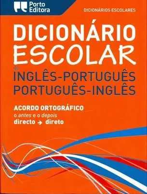 Cover: 9789720054227 | English-Portuguese &amp; Portuguese-English School Dictionary | Escolares