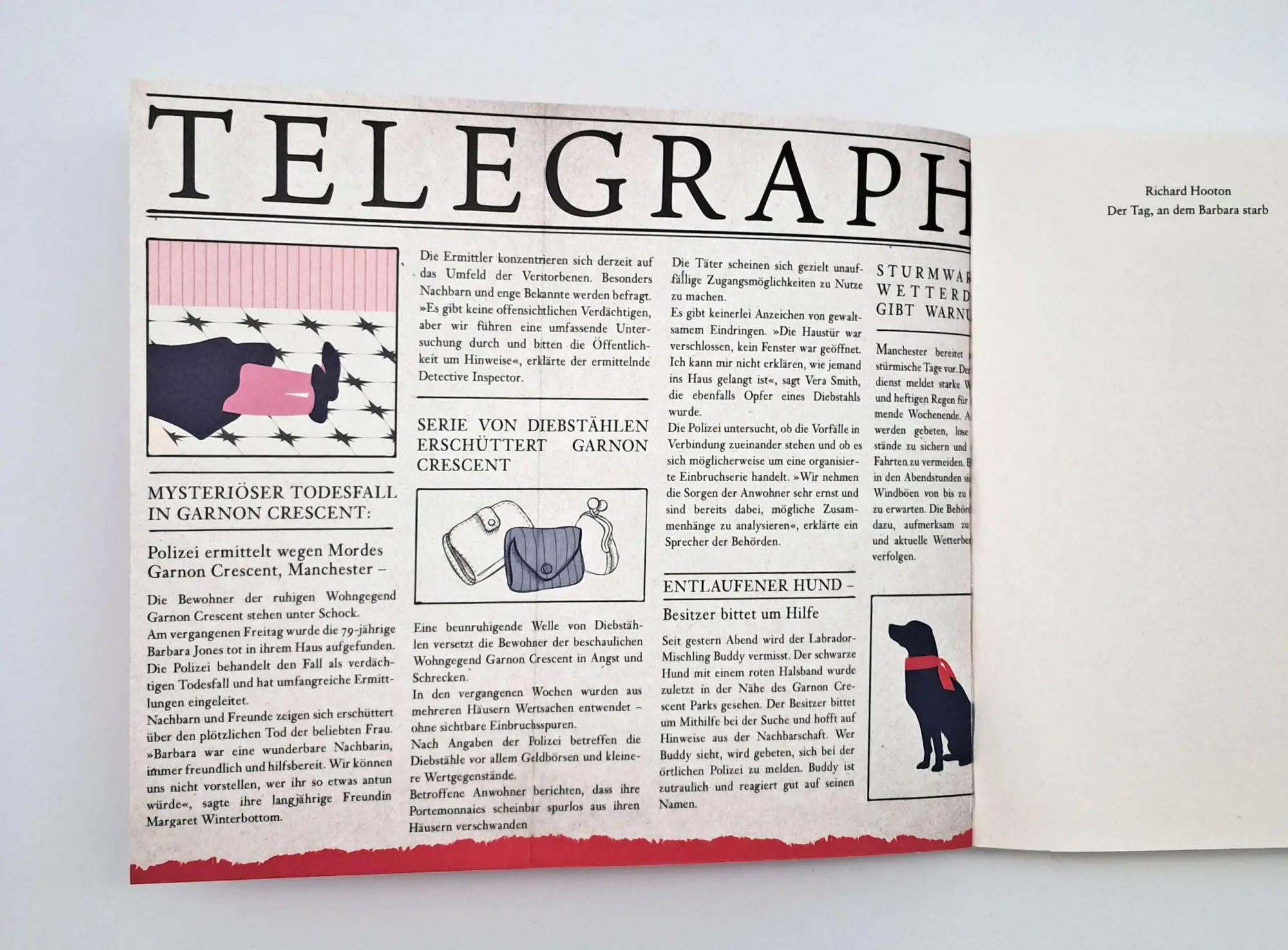 Bild: 9783423264327 | Der Tag, an dem Barbara starb | Richard Hooton | Taschenbuch | 384 S.