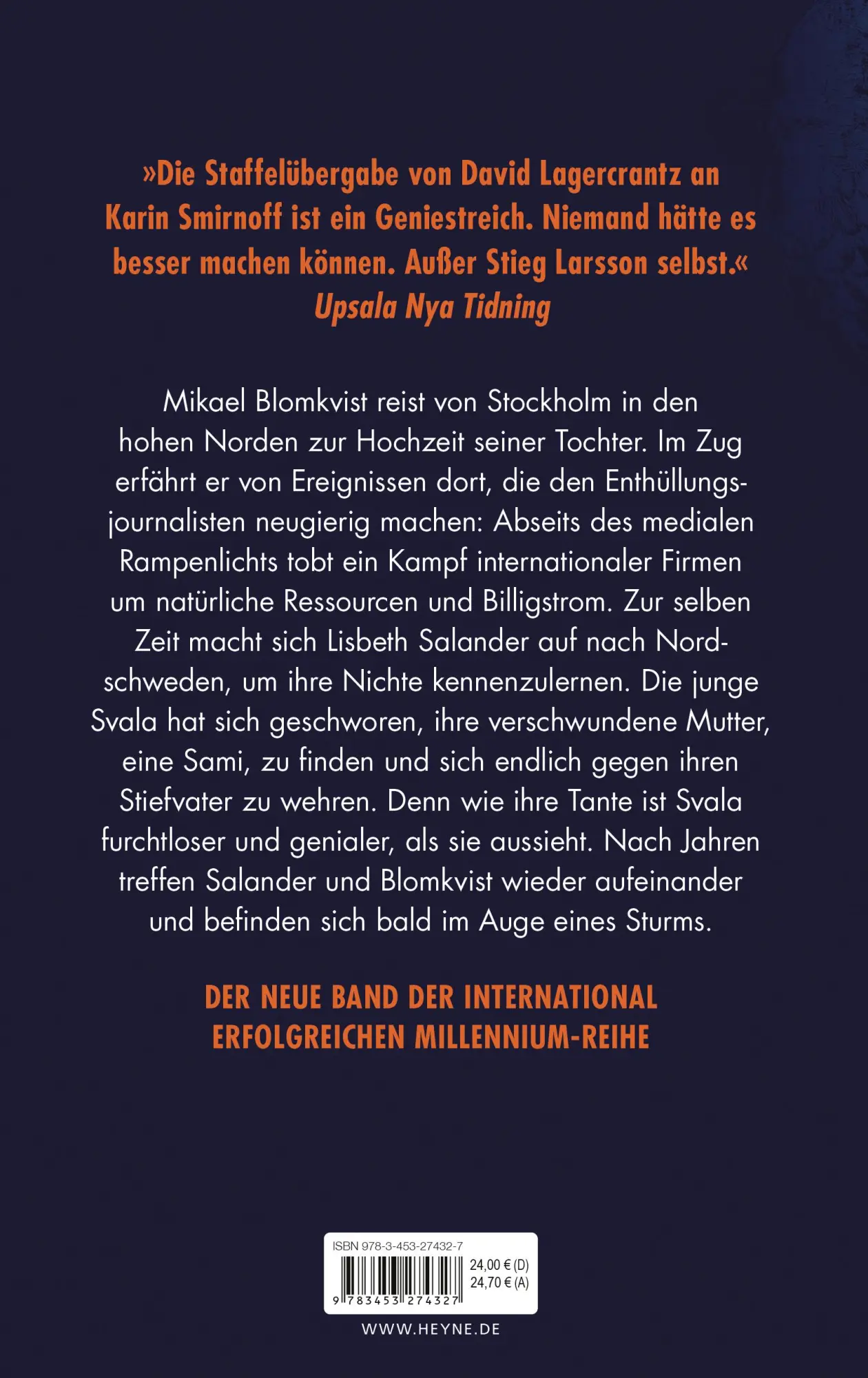 Bild: 9783453274327 | Verderben | Roman | Karin Smirnoff | Buch | Millennium | 464 S. | 2023
