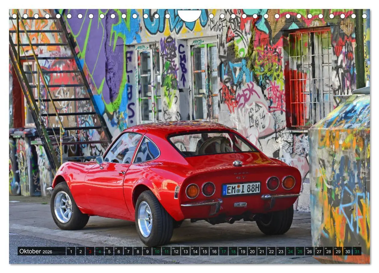 Bild: 9783457784327 | Opel GT 1900 AL Eine deutsche Sportwagenlegende (Wandkalender 2026...