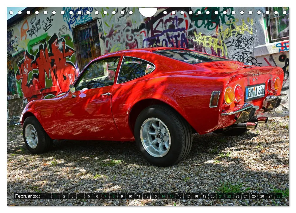 Bild: 9783457784327 | Opel GT 1900 AL Eine deutsche Sportwagenlegende (Wandkalender 2026...