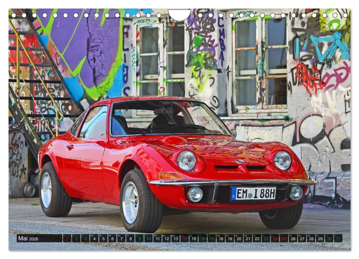 Bild: 9783457784327 | Opel GT 1900 AL Eine deutsche Sportwagenlegende (Wandkalender 2026...